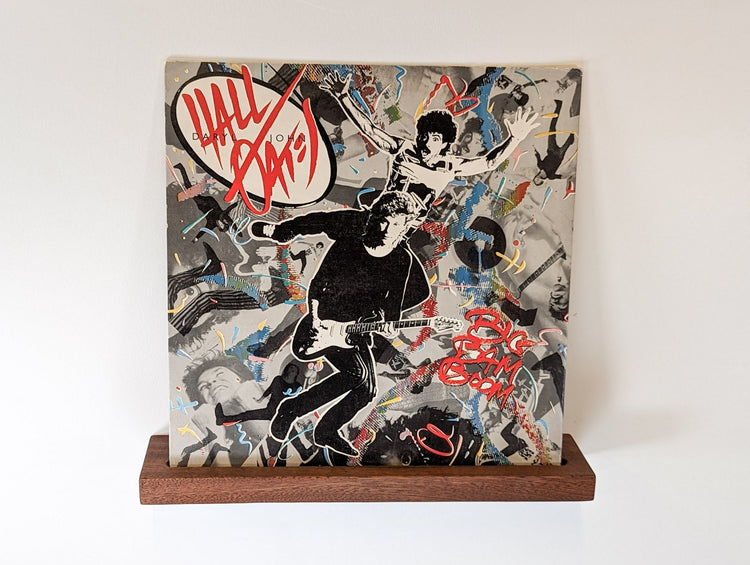 Vinyl Record Floating Shelf in Mahogany