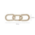Decorbites archway shape travertine sculpture figurine for home decor, showcasing smooth, natural stone design and elegant architectural style.
