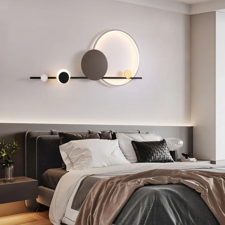 Modern LED wall sconce by Decorbites featuring sleek Art Deco design and warm ambient lighting for stylish wall illumination