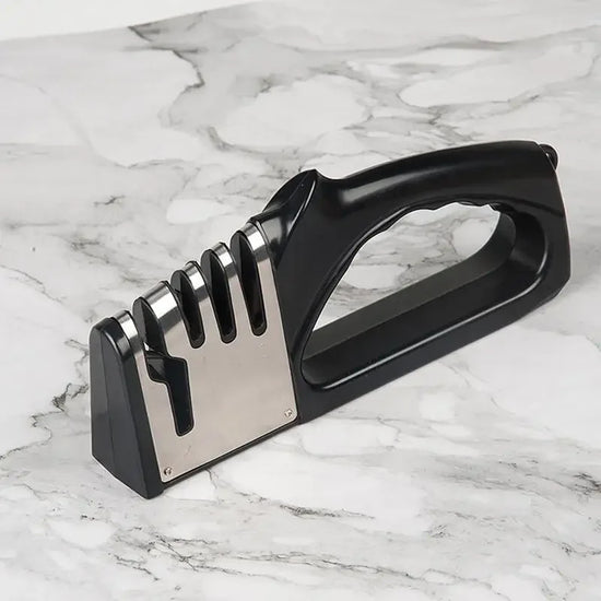 4 Segment Knife Sharpener | Multifunctional Portable Sharpener | Modern Home & Kitchen