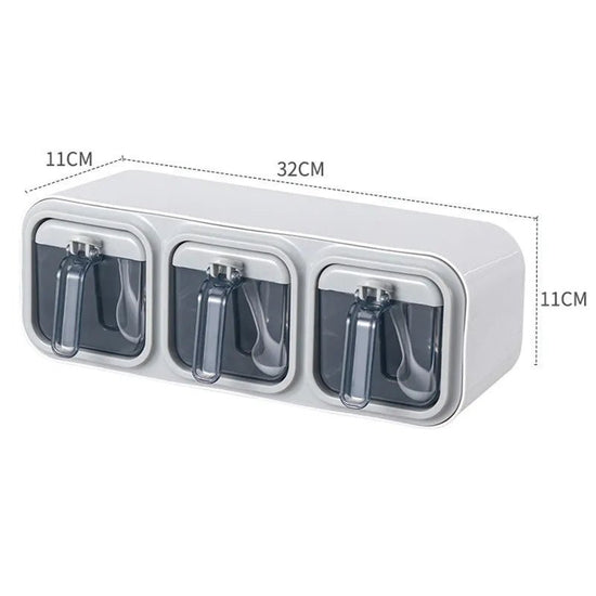  Kitchen Seasoning Box Wall Mounted Organizer | Modern Home & Kitchen