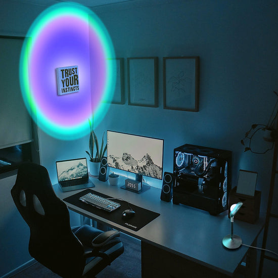 Sunset Projector Table Lamp - Modern Home & Kitchen