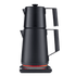 Black SAKI Turkish Tea Maker Pro for preparing traditional Turkish tea with a sleek design and easy-to-use tea brewing features.
