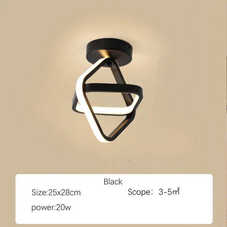 Dlight Decor LED rectangular pendant chandelier light hanging in a modern kitchen or dining room setting.