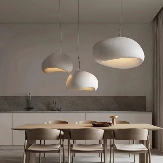 Decorbites LED chandelier pendant lighting with sleek modern design and multiple hanging light fixtures.