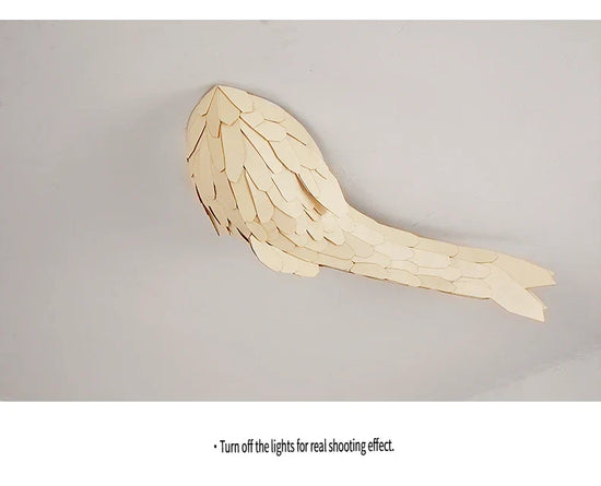 Japanese fish wall lamp sculpture by Dlight Decor, a modern wall art piece featuring a sleek fish design for home decor.