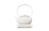 Black MoonKettle by BALMUDA USA, sleek electric kettle with a modern design and a curved handle, on a white background.