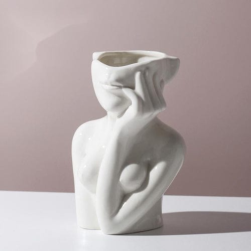 Babe Ceramic Vase - Modern Home & Kitchen
