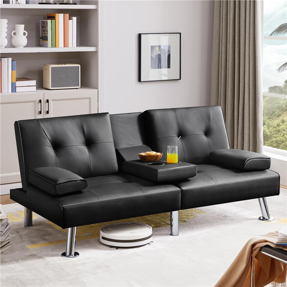 Modern Convertible Sofa Bed - Adjustable Couch Sleeper