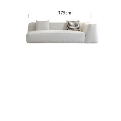 Italian minimalist modular sofa by FLIPSTYLEZLLC, Nordic modern living room couch with sleek, clean-lined design and neutral upholstery.