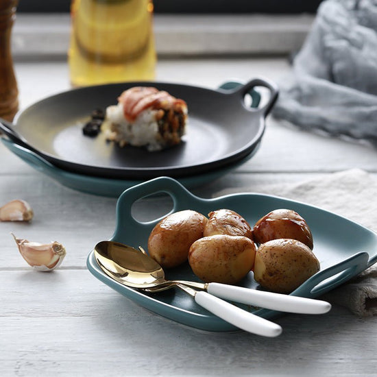 Bone Porcelain Bowl – Solid Color Dining Bowl in Multiple Shapes - Modern Home & Kitchen