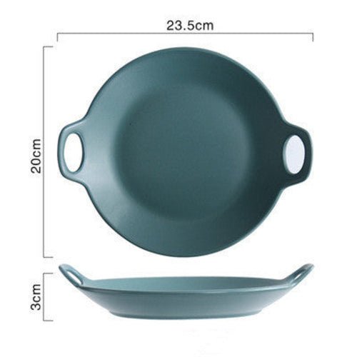 Bone Porcelain Bowl – Solid Color Dining Bowl in Multiple Shapes - Modern Home & Kitchen