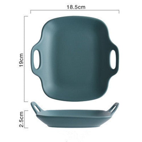 Bone Porcelain Bowl – Solid Color Dining Bowl in Multiple Shapes - Modern Home & Kitchen