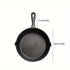 Versatile Nonstick Cast Iron Pan - Your Kitchen Hero for Every Meal! - Modern Home & Kitchen
