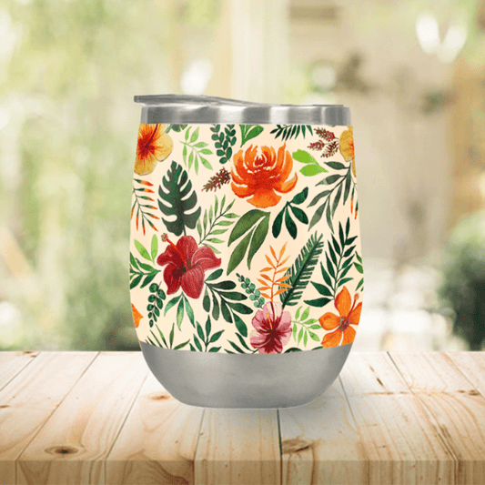 12 oz Stainless Steel Wine Tumbler