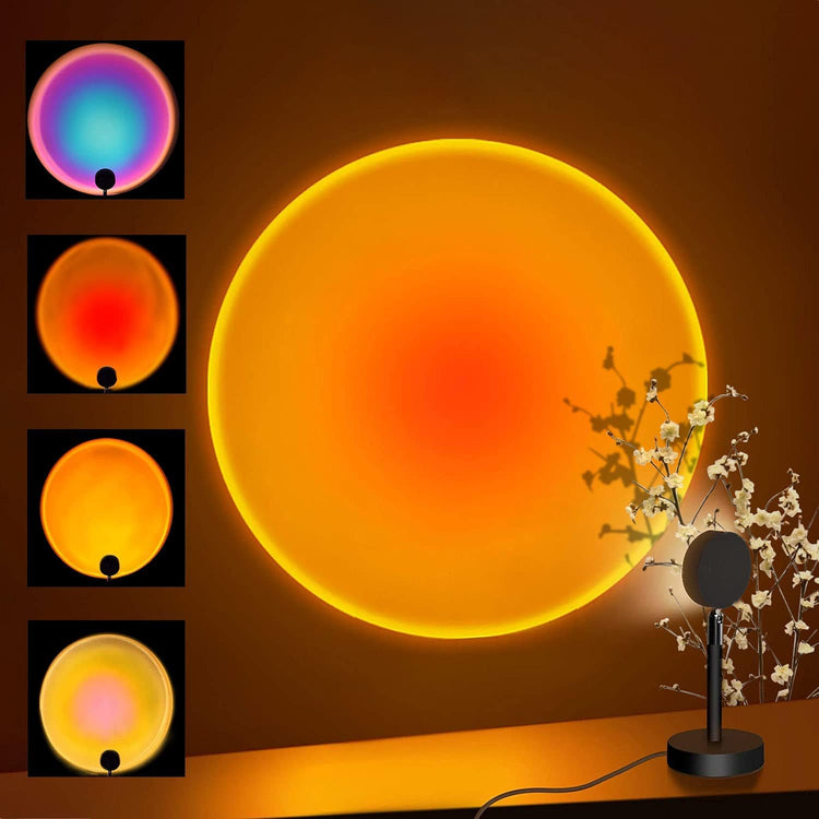 Sunset Projector Table Lamp - Modern Home & Kitchen