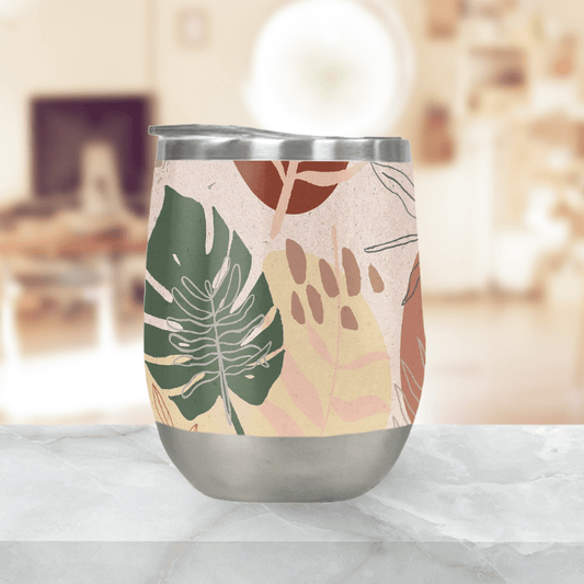 12 oz Stainless Steel Wine Tumbler