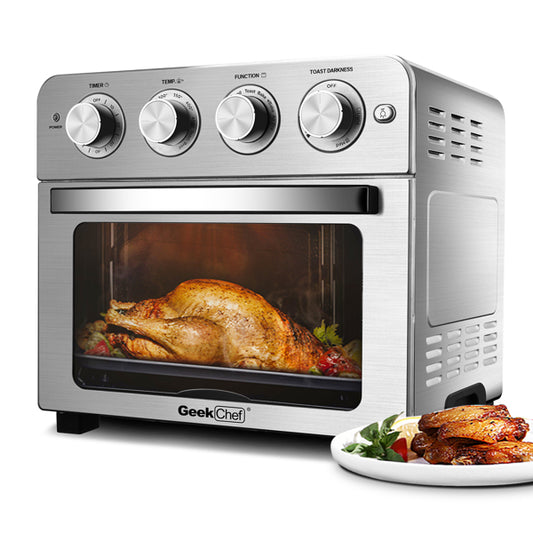 Stainless Steel Air Fryer Toaster Oven Countertop Oven