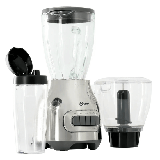 Oster 3-in-1 Kitchen Set with 5-Speed Blender, Food Chopper & To-Go Cup | Modern Home & Kitchen
