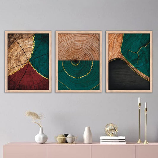 Modern Art Wall Decor Framed Paintings for Bedroom Room Living Room - - Modern Home & Kitchen