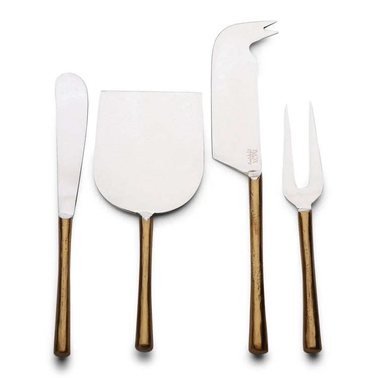 CAMELLIA CHEESE KNIVES 4 PC. SET - Modern Home & Kitchen