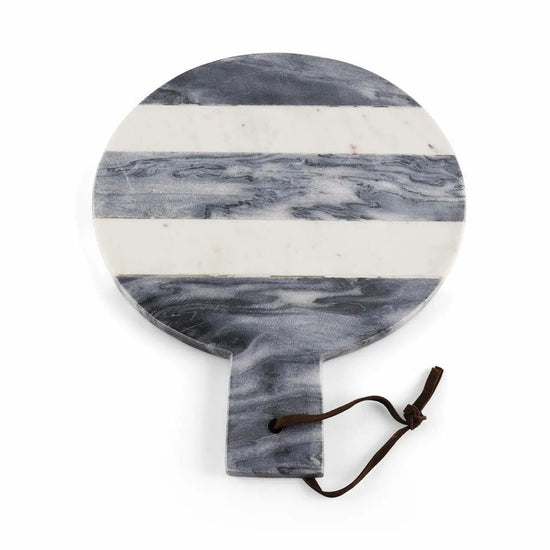 Barolo Striped Marble Cheese Board - Modern Home & Kitchen