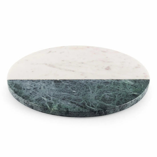 Eclipse Round Marble Cheese Board - Modern Home & Kitchen