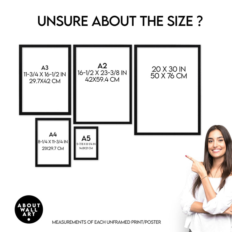 Mid century modern artwork | set of 3 framed wall art prints - Modern Home & Kitchen