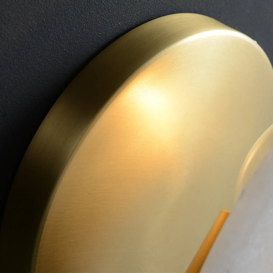 Nordic Copper Wall Lamp by Ironsmith Lighting, modern LED wall mount fixture with sleek copper design for living room lighting