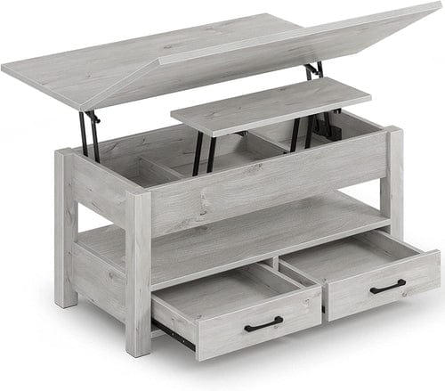 Coffee Table Lift Top – Multi-Function Dining & Storage for Smart Living - Modern Home & Kitchen