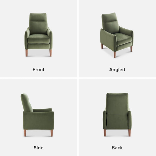 Arthur Recliner Chair with 3 Positions, Accent Chair, Mid Century - Modern Home & Kitchen