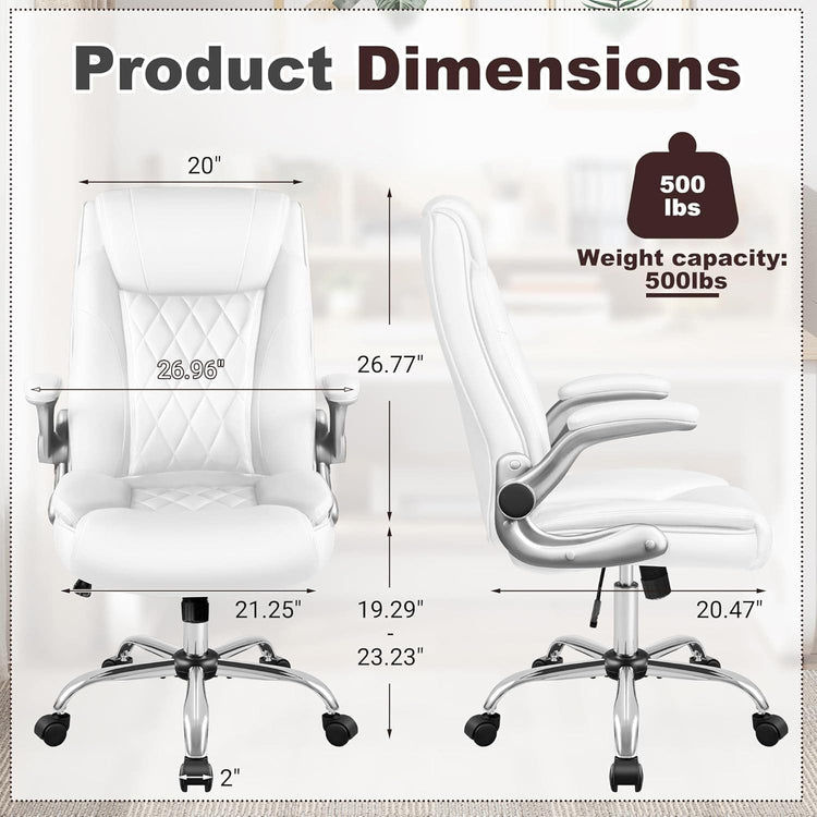 Executive Office Chair, Ergonomic High Back - Modern Home & Kitchen