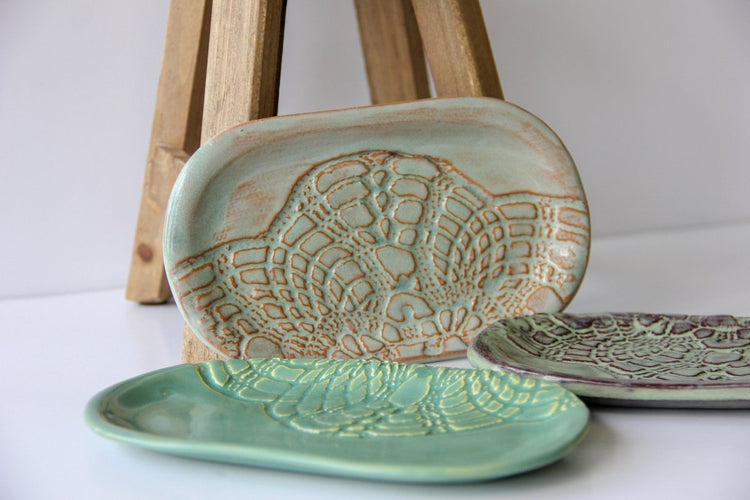 Ceramic Soap Dish - Modern Home & Kitchen