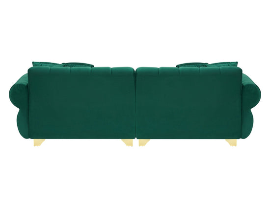 89-Inch Spring-Wrapped Cushions - Modern Home & Kitchen