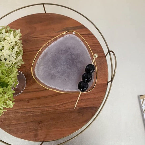 Clear Hammered Cocktail Glasses - Modern Home & Kitchen