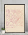 Waves and Sounds Music Poster - Modern Home & Kitchen
