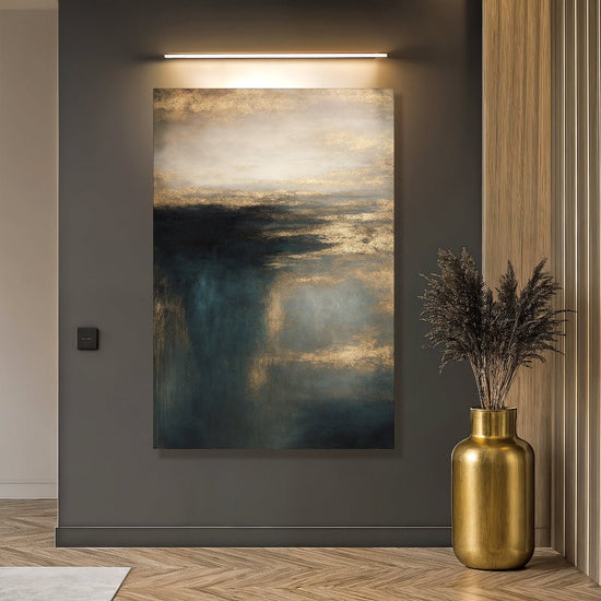 Cloudscape Glimmer Wall Art - Modern Home & Kitchen