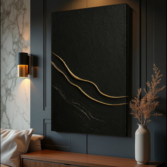 Modern Abstract Minimalist Wall Art VIII - Modern Home & Kitchen