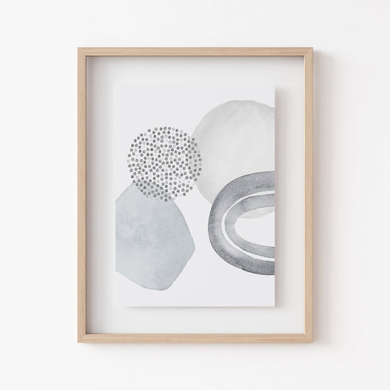 Abstract Modern Watercolor Print - Modern Home & Kitchen