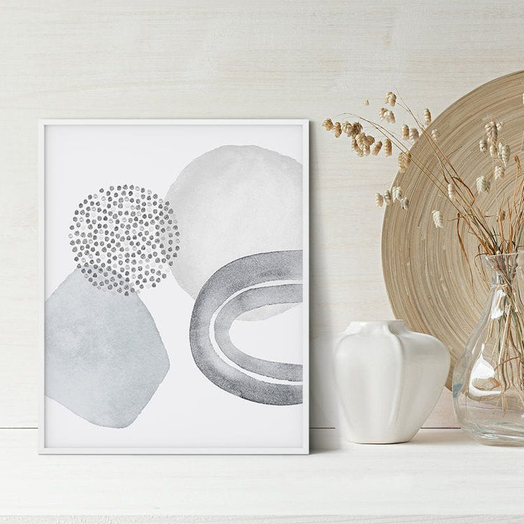 Abstract Modern Watercolor Print - Modern Home & Kitchen