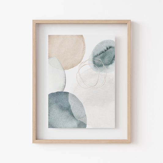Modern Archival Art Print – Unframed Wall Decor - Modern Home & Kitchen