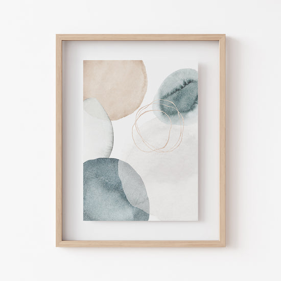 Modern Archival Art Print – Unframed Wall Decor - Modern Home & Kitchen