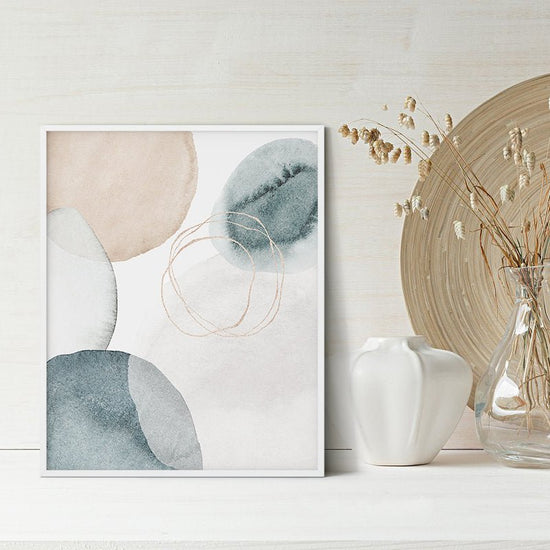 Modern Archival Art Print – Unframed Wall Decor - Modern Home & Kitchen