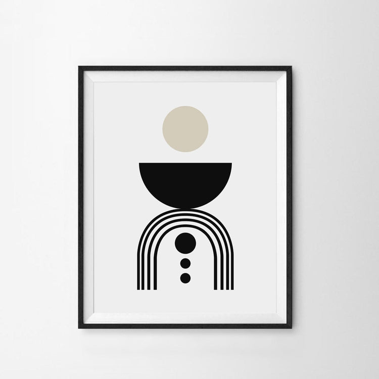 Mid Century Modern Art Print - Modern Home & Kitchen