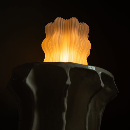 Cordless Mini Wavy Lamp - Modern Home & Kitchen