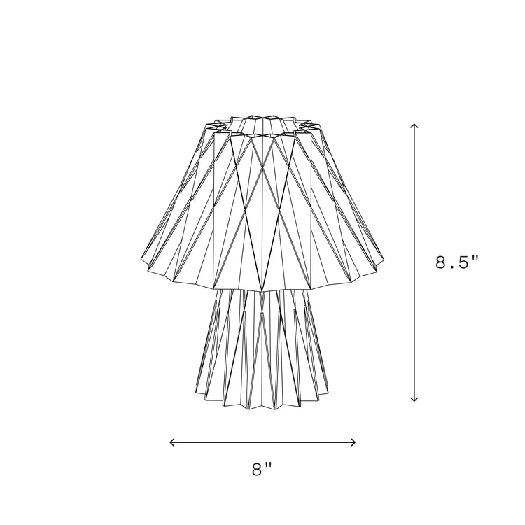 Cordless Prisma Lamp - Modern Home & Kitchen
