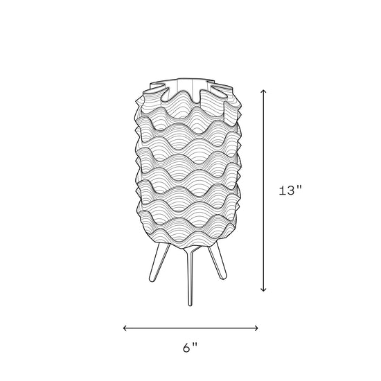 Lotus Lamp - Modern Home & Kitchen