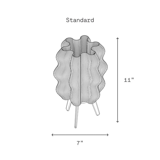 Wavy Lamp - Modern Home & Kitchen