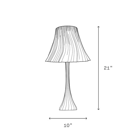 Pleat Lamp - Modern Home & Kitchen
