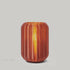 Wooj Design Mini Allium Lamp in smoke color, featuring a sleek, modern ceramic design perfect for ambient lighting.
